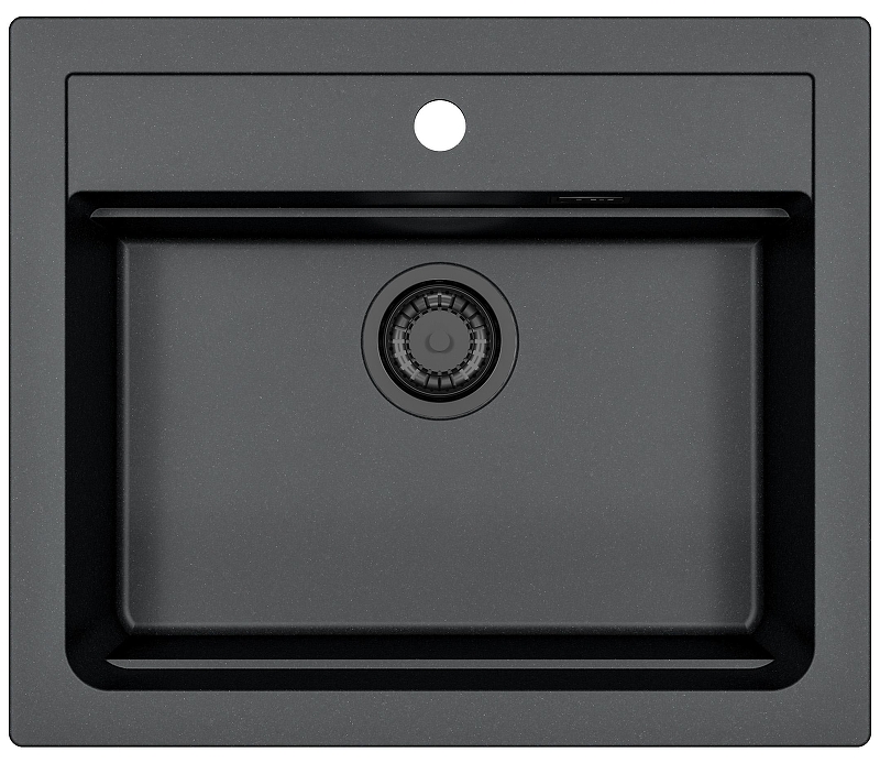 Кухонная мойка Alveus Granital Atrox 30 Carbon G91 590х500 1148162 цвет Черный