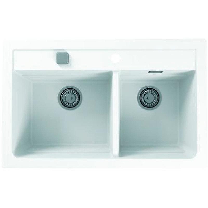 Кухонная мойка Alveus Granital Atrox 50 Arctic G11 790x500 1131997 Белая