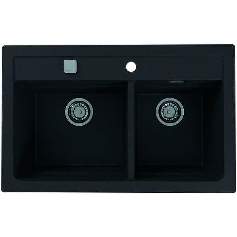 Кухонная мойка Alveus Granital Atrox 50 Carbon G91 790x500 1132002 Угольная