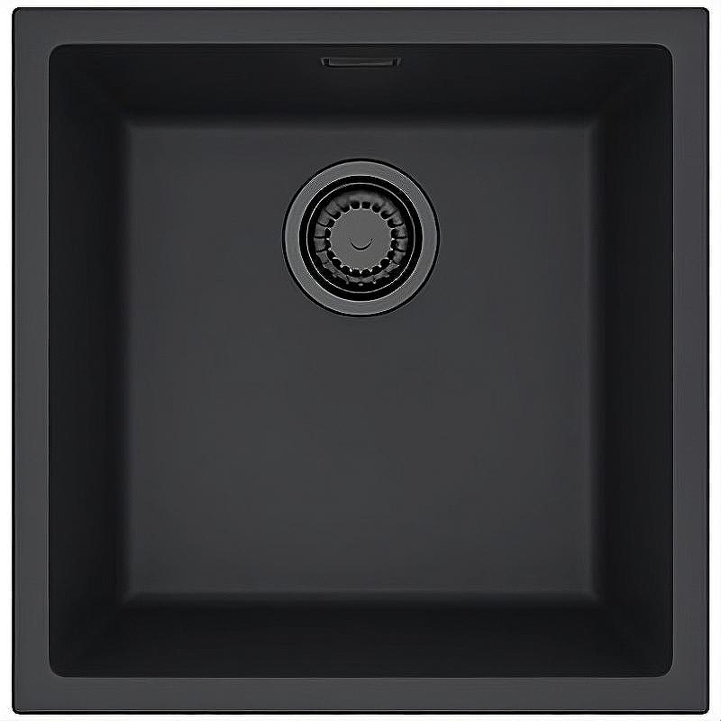 Кухонная мойка Alveus Granital Omni 20 Deep Black G90 BE 450x450x198 1150050 Черная матовая