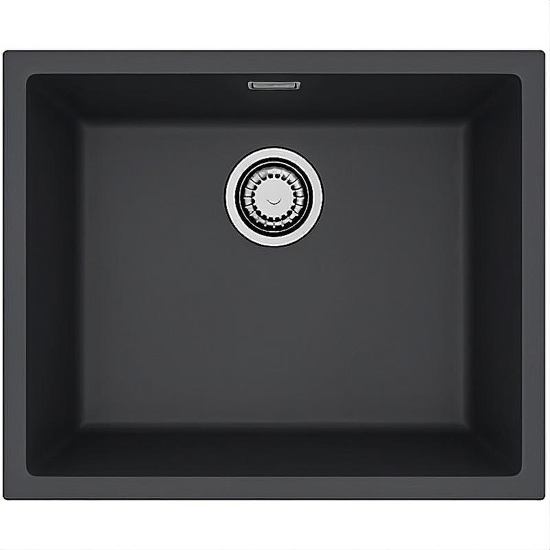 Кухонная мойка Alveus Granital Omni 30 Deep Black G90 550x450x198 1150056 Черная матовая