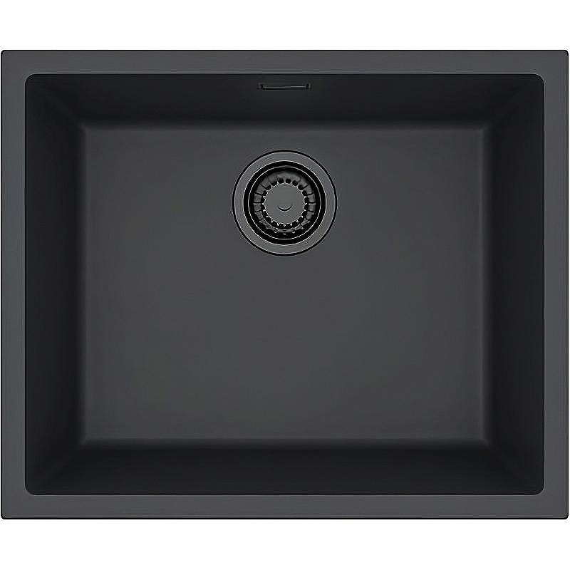 Кухонная мойка Alveus Granital Omni 30 Deep Black G90 BE 550x450x198 1150057 Черная матовая