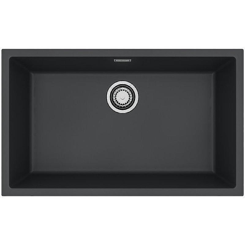 Кухонная мойка Alveus Granital Omni 40 Deep Black G90 750x450x198 1150063 Черная матовая