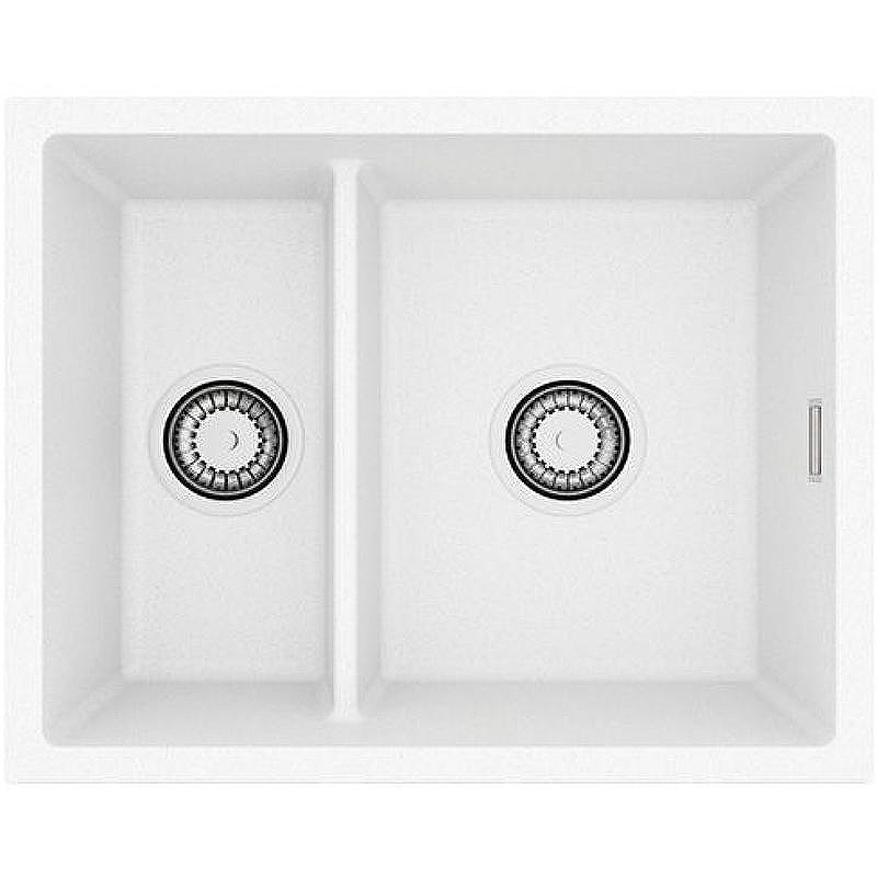 Кухонная мойка Alveus Granital Omni 50 Arctic G11 550x450x198 1150065 Белая