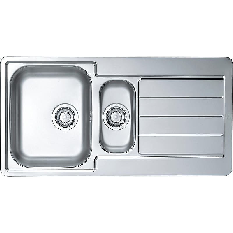 Кухонная мойка Alveus Line 10 NAT-90 980x500 1064281 Натуральная сталь