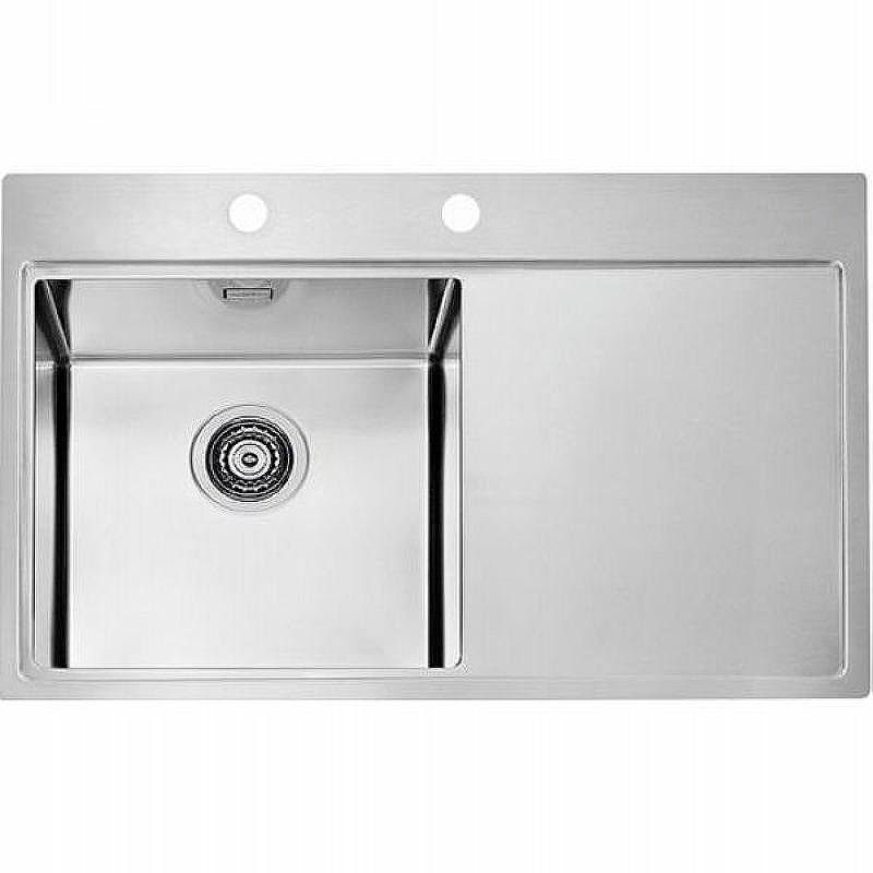 Кухонная мойка Alveus Pure 40L KMB-90 790x525 1103610 Брашированная сталь