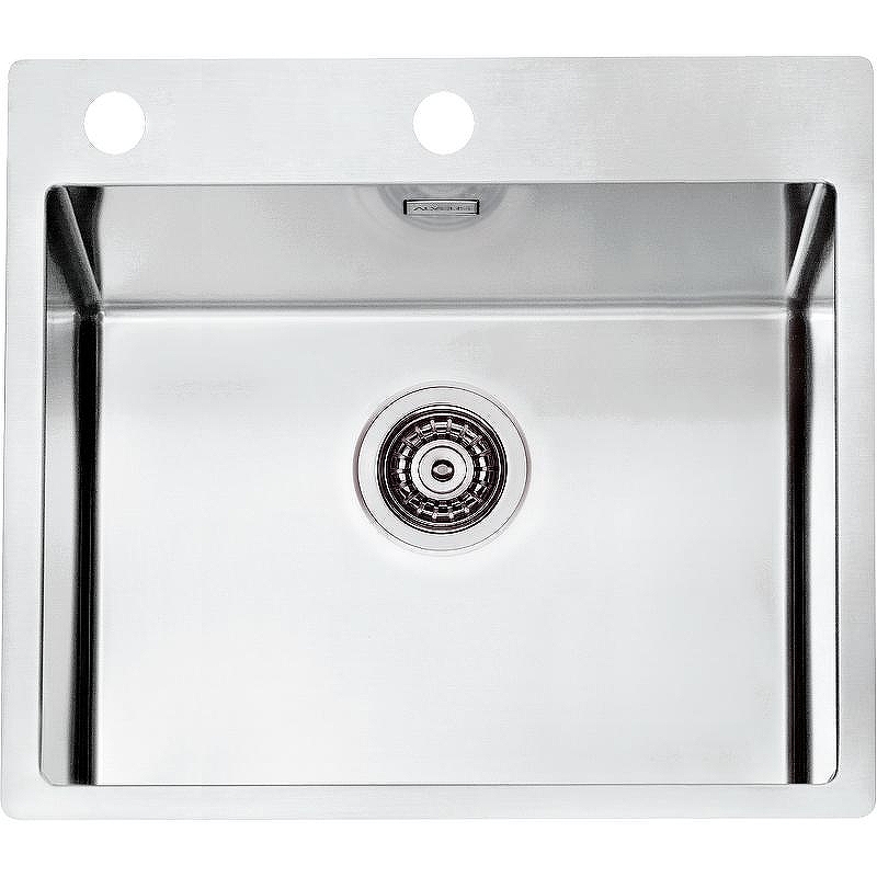 Кухонная мойка Alveus Pure 70 KMB-90 565x525 1122385 Брашированная сталь