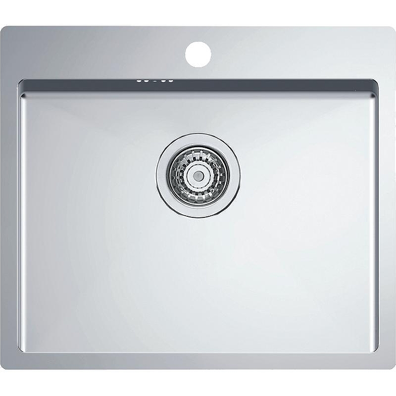 Кухонная мойка Alveus Quarto 10 BRS-90 550x480 1124382 Брашированная сталь