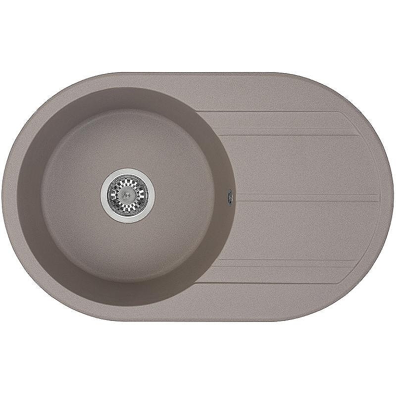 Кухонная мойка Aquaton Амира 78 1A712932AI250 Серый шелк