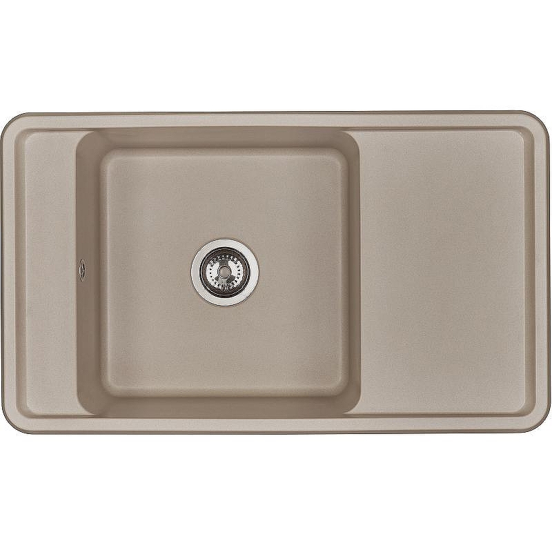 Кухонная мойка Aquaton Беллис 87 1A724832BS250 Серый шелк