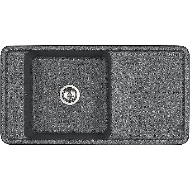 Кухонная мойка Aquaton Беллис 97 1A725132BS210 Графит