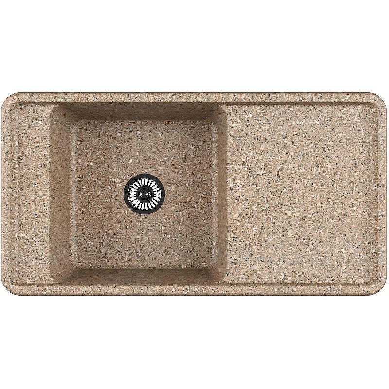 Кухонная мойка Aquaton Беллис 97 1A725132BS220 Песочная