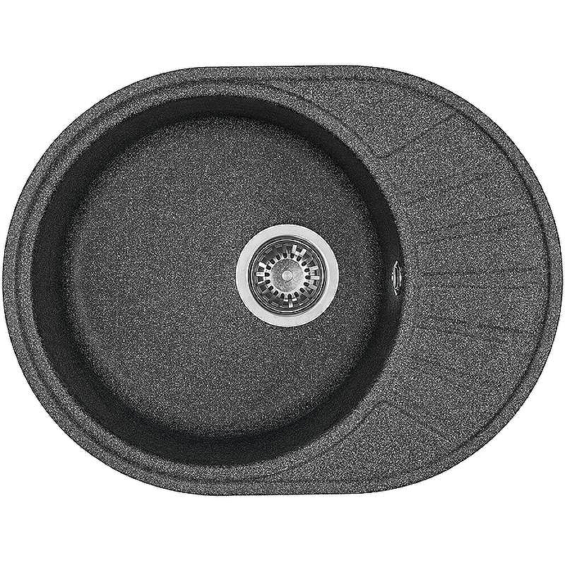 Кухонная мойка Aquaton Чезана 57 1A711232CS210 Графит