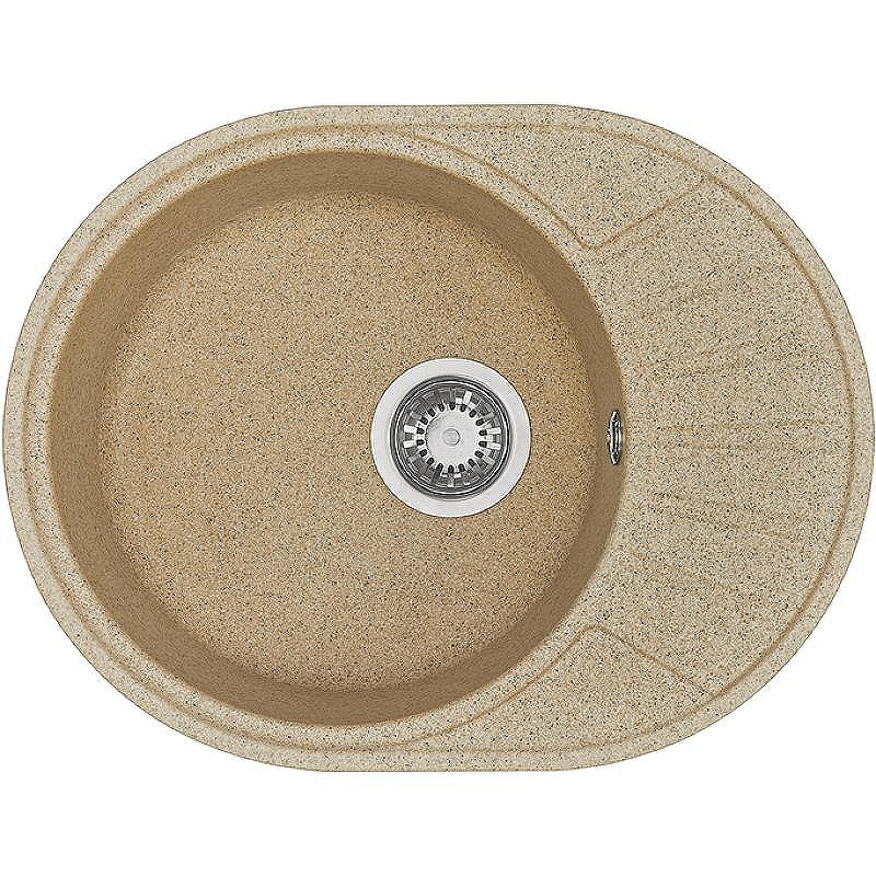 Кухонная мойка Aquaton Чезана 57 1A711232CS220 Песочная