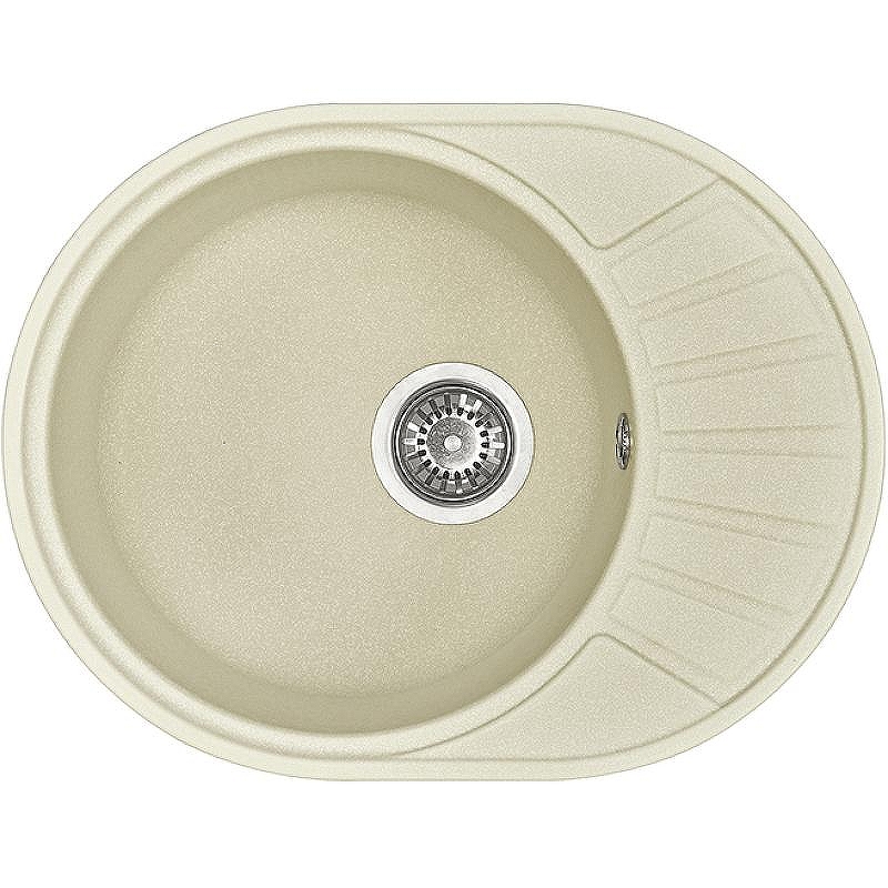 Кухонная мойка Aquaton Чезана 57 1A711232CS240 Жемчуг