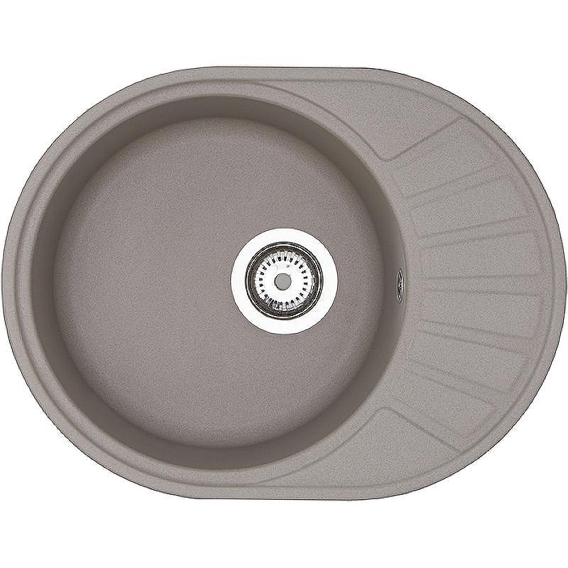 Кухонная мойка Aquaton Чезана 57 1A711232CS250 Серый шелк