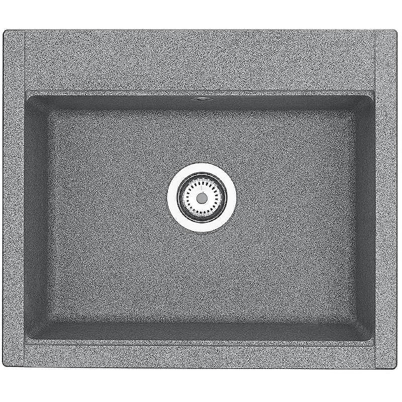 Кухонная мойка Aquaton Делия 60 1A715232LD230 Серая