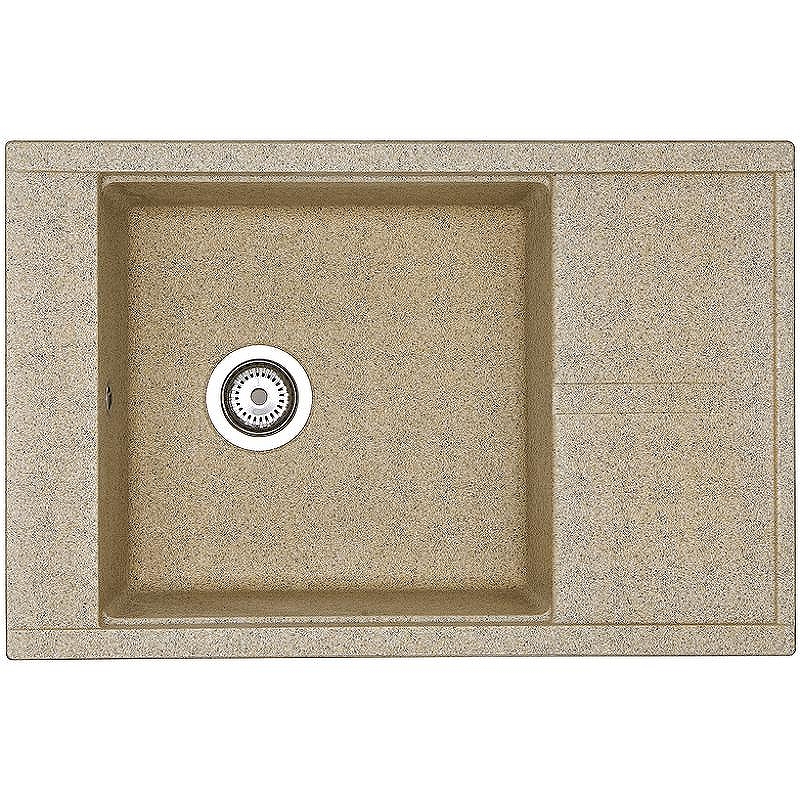 Кухонная мойка Aquaton Делия 78 1A715132DE220 Песочный