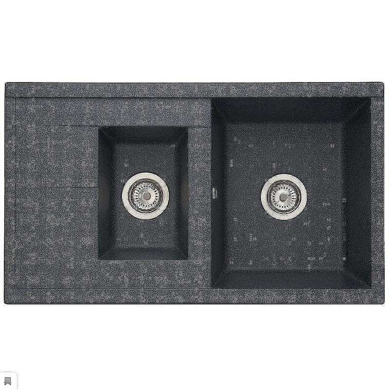 Кухонная мойка Aquaton Делия 87 1A716232DE210 Графит