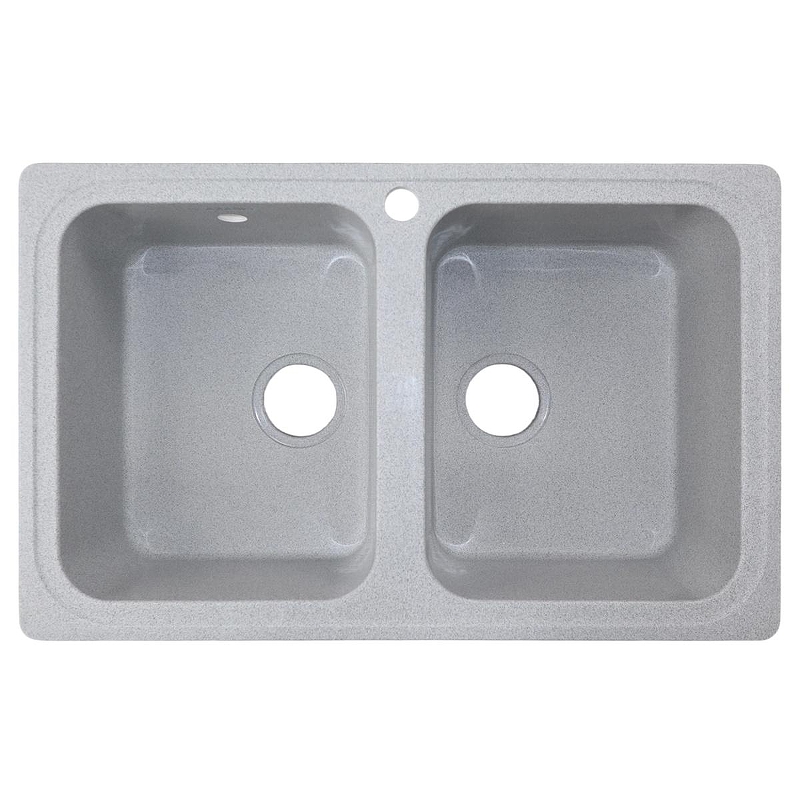 Кухонная мойка Azario Alba 78 CS00105219 цвет Серый