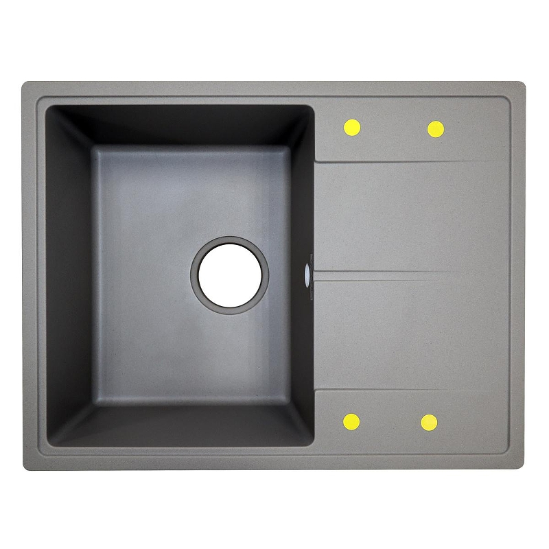 Кухонная мойка Azario Tavas 62 CS00097671 цвет Серый