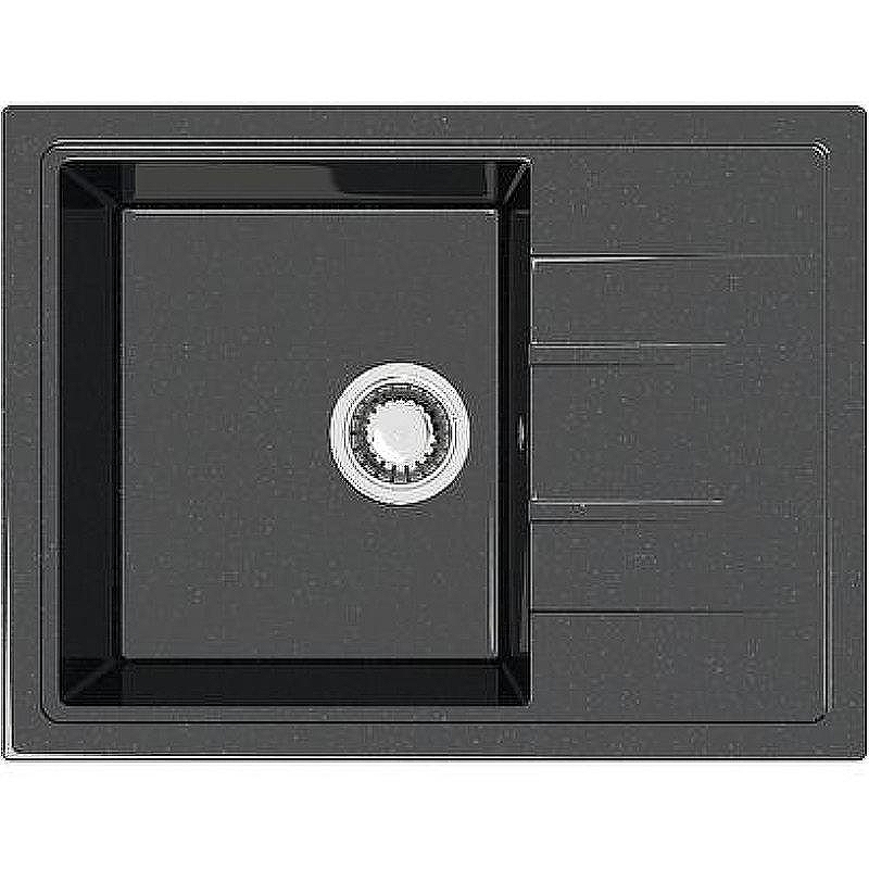 Кухонная мойка Bergg Z150 B150Q004 Черная