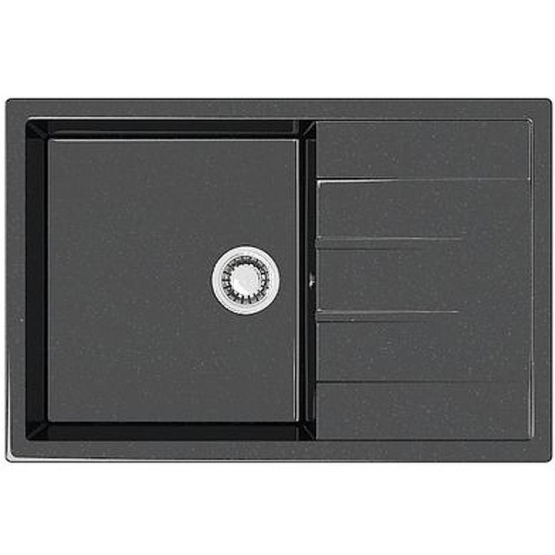 Кухонная мойка Bergg Z161 B161Q004 Черная