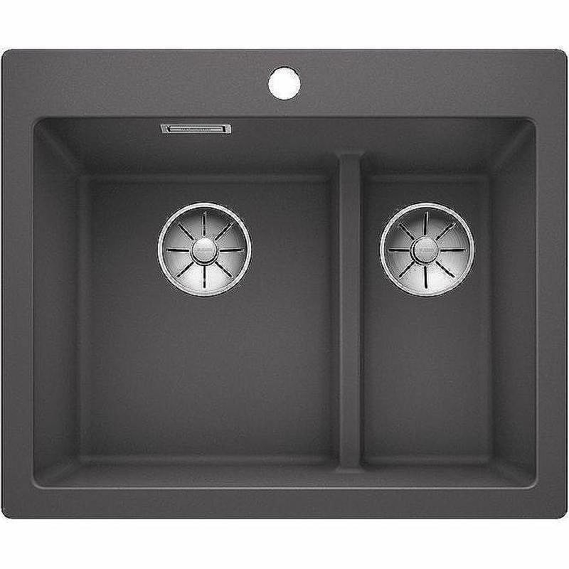 Кухонная мойка Blanco Pleon 6 Split 521690 Темная скала