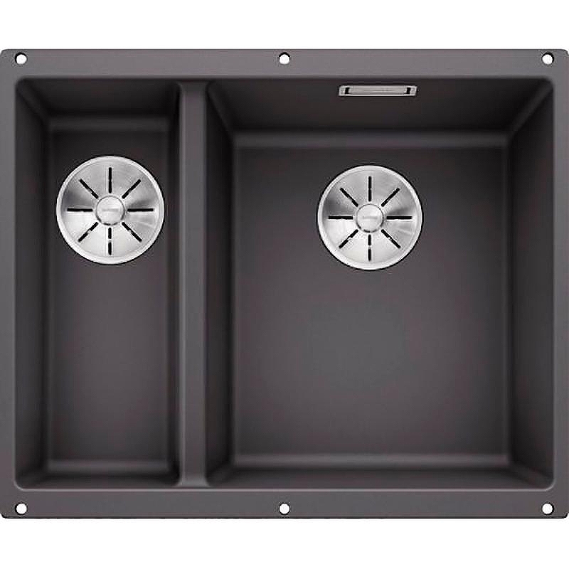 Кухонная мойка Blanco Subline 340/160-U R 523559 Темная скала