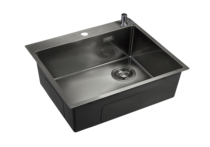 Кухонная мойка Emar PVD 56 EMB-560(TOP) PVD цвет Dark