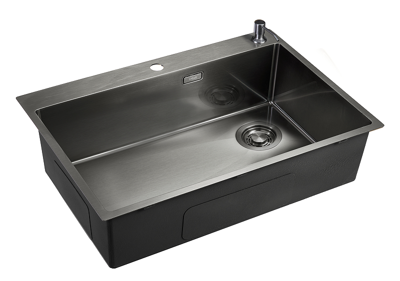 Кухонная мойка Emar PVD 66 EMB-660(TOP) PVD цвет Dark