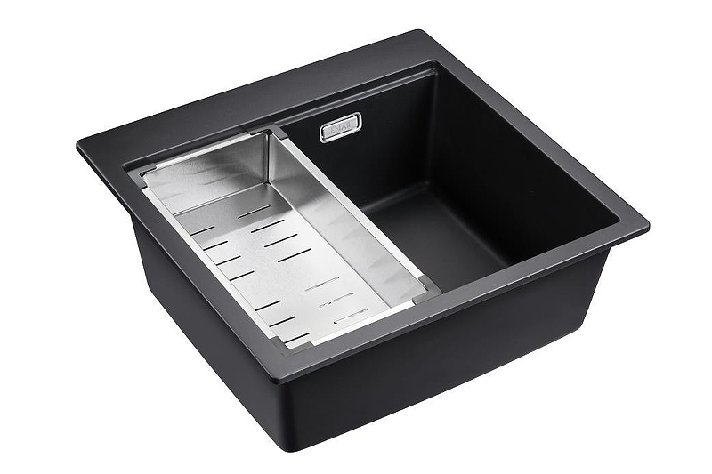 Кухонная мойка Emar Quartz 52 EMQ-1520.Q цвет Морион