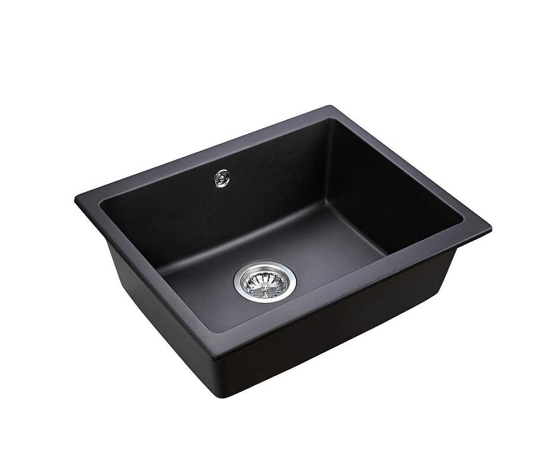 Кухонная мойка Emar Quartz 55,5 EMQ-1555.P цвет Морион
