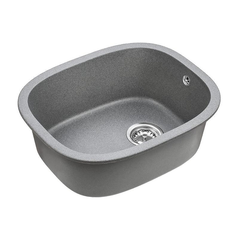Кухонная мойка Emar Quartz 56 EMQ-1560.P цвет Антрацит