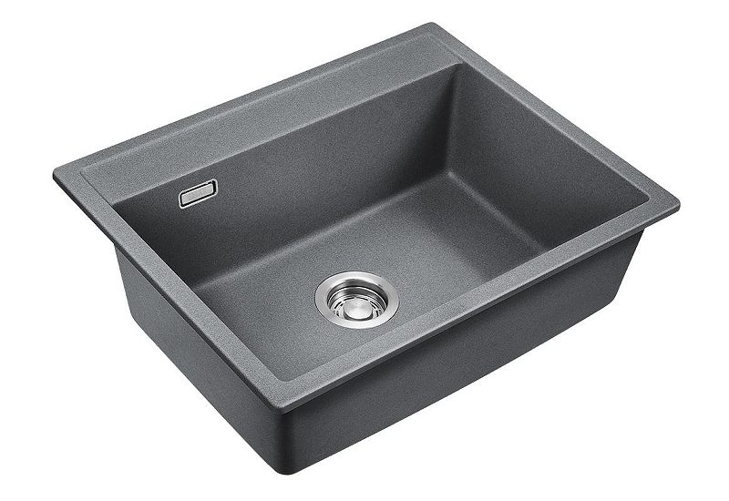 Кухонная мойка Emar Quartz 64 EMQ-1640.Q цвет Антрацит