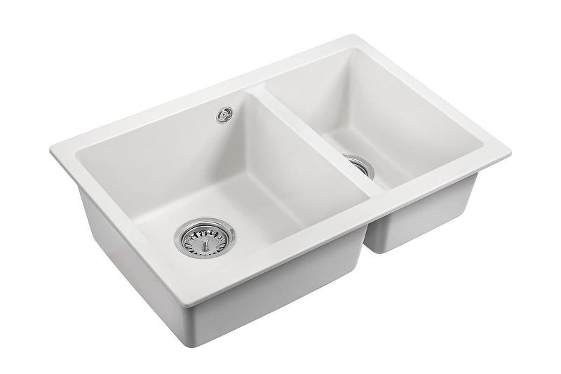 Кухонная мойка Emar Quartz 66,5 EMQ-2665.PL цвет Агат