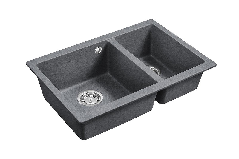 Кухонная мойка Emar Quartz 66,5 EMQ-2665.PL цвет Антрацит