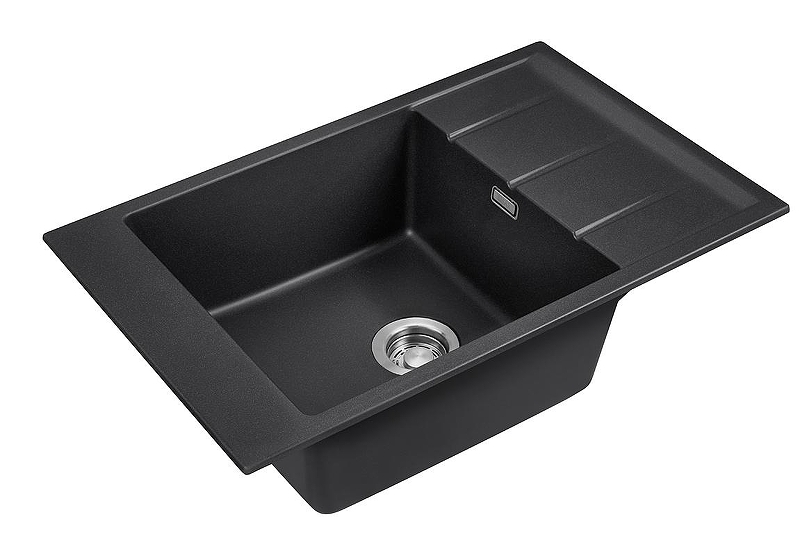 Кухонная мойка Emar Quartz 78 EMQ-1780.Q цвет Морион