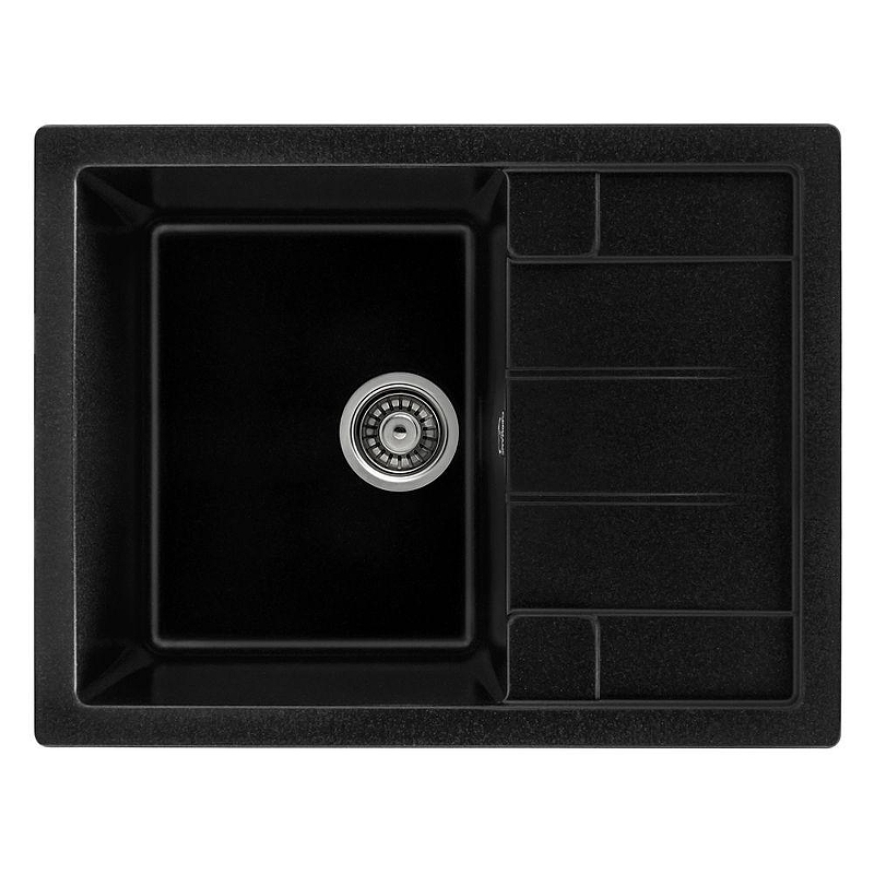 Кухонная мойка Gerhans 65 B22-25/311-11-24 цвет Оникс
