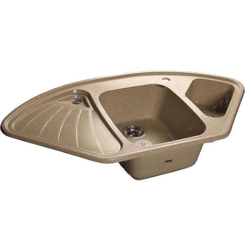 Кухонная мойка GranFest Corner GF-C1040E Песочная