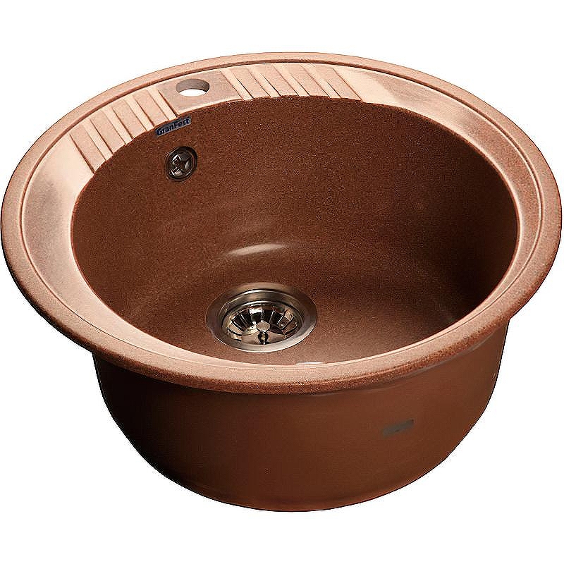 Кухонная мойка GranFest Rondo GF-R520 Терракот