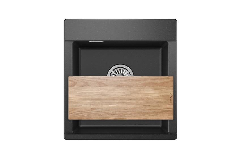 Кухонная мойка Granula Estetica 47 4701 цвет Черный