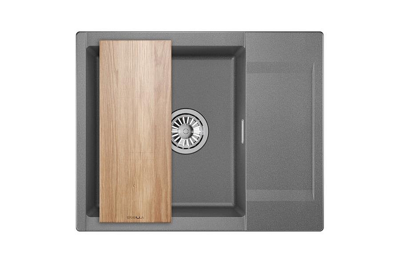 Кухонная мойка Granula Estetica 62 6202 цвет Графит