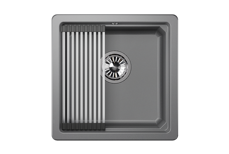 Кухонная мойка Granula Kitchen Space 45 4501U цвет Алюминиум