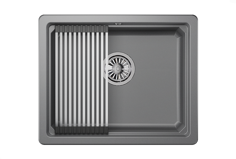 Кухонная мойка Granula Kitchen Space 55 5501U цвет Алюминиум