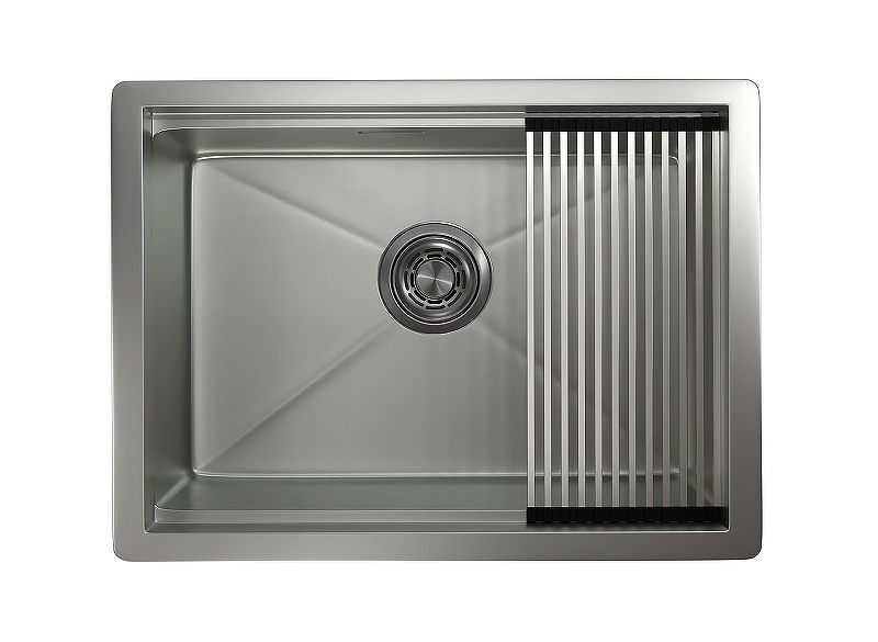 Кухонная мойка Granula Kitchen Space 60 6045U цвет Сталь матовая