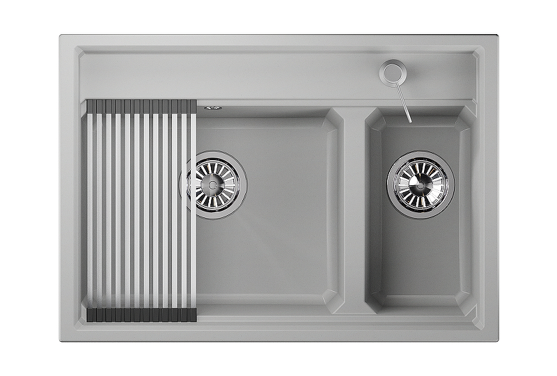 Кухонная мойка Granula Kitchen Space 73 7302 цвет Арктик