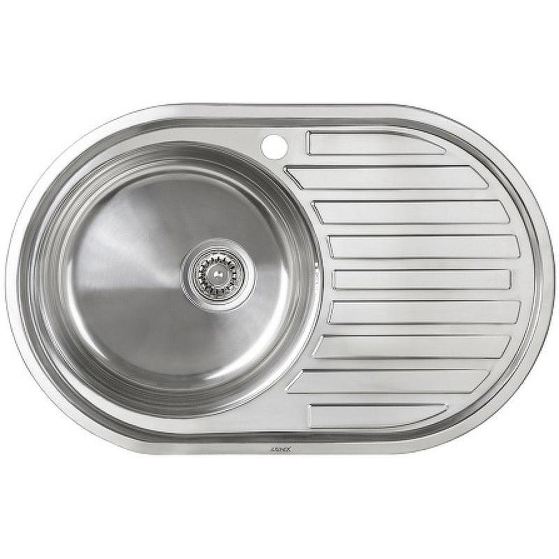 Кухонная мойка Kaiser KSS-7750L Хром
