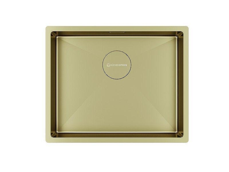 Кухонная мойка KUCHENSTERN KRAFT 60 54x44 502GL50 цвет Золото