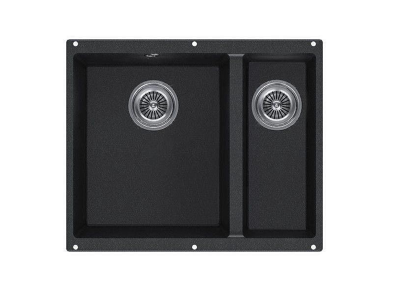 Кухонная мойка KUCHENSTERN UNDER 60-2 55,5x46 102AN10 цвет Антрацит